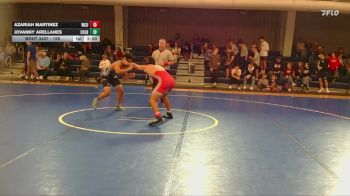 165 lbs Cons. Round 3 - Azariah Martinez, Western Colorado University vs Jovanny Arellanes, Colby Community College