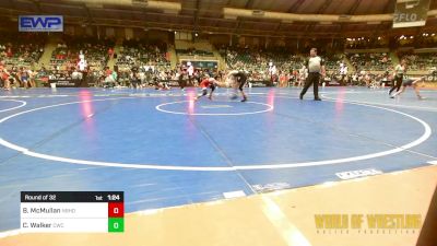 92 lbs Round Of 32 - Braydan McMullan, Neighborhood Wrestling Club vs Carter Walker, Cougar Wrestling Club