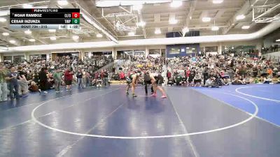 215 lbs Cons. Round 6 - Noah Ramboz, Clearfield vs Cesar Inzunza, Timpanogos