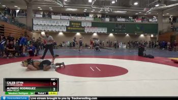 132 lbs Cons. Round 2 - Alfredo Rodriguez, Green Valley vs Caleb Styn, La Costa Canyon