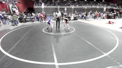 86 lbs Consi Of 8 #2 - Kyland Kienlen, Worland WC vs Tanner Myers, Thermopolis WC