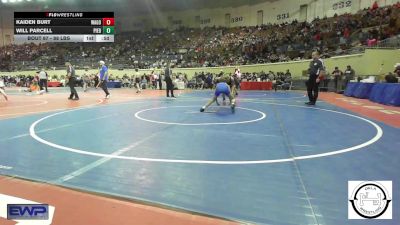 88 lbs Consi Of 32 #2 - Kaiden Burt, Wagoner vs Will Parcell, Piedmont