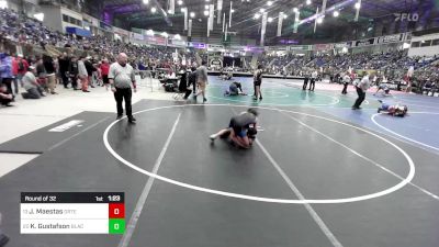 105 lbs Round Of 32 - Jayce Maestas, Ortega Middle School vs Keegan Gustafson, Black Fox Academy