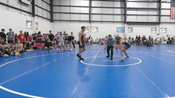 157 lbs Tanner Clark, MAT RATS WRESTLING CLUB vs Isaiah Sekutera, RALEIGH AREA WOLFPACK RED