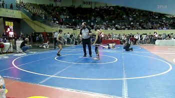 96 lbs Round Of 32 - Gage Pope, Verdigris Youth Wrestling vs Levi Smith, Stillwater