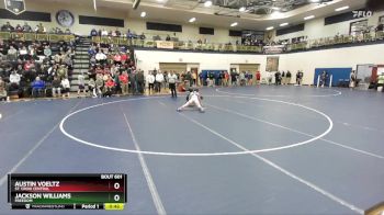 106 lbs Cons. Round 4 - Jackson Williams, Freedom vs Austin Voeltz, St. Croix Central