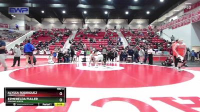 145 lbs Cons. Round 5 - Alyssa Rodriguez, Lubbock Cooper vs Ezmerelda Fuller, EDMOND NORTH