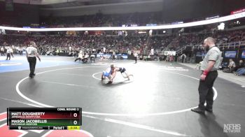 I-110 lbs Cons. Round 2 - Mason Jacobellis, Patchogue-Medford vs Matt Dougherty, Jamesville-DeWitt/CBA