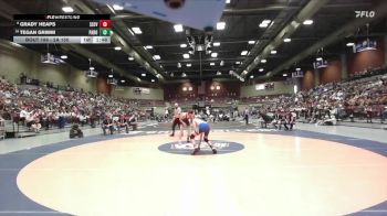 2A 150 lbs Cons. Round 1 - Tegan Grimm, Parowan vs Grady Heaps, South Sevier