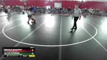 81 lbs Round 5 - Gracelyn Bockorny, Westby Wrestling Club vs Payton Peterson, Freedom High School Wrestling