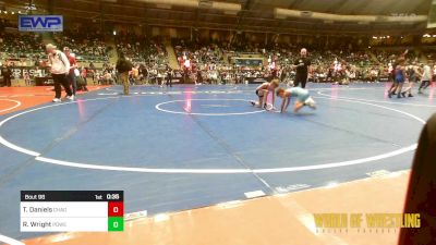 58 lbs Consi Of 8 #1 - Taze Daniels, Chagolla Trained vs Ronix Wright, Powerhouse Wrestling