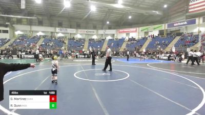 46 lbs Round Of 16 - Gage Martinez, Duran Elite vs Ryan Dunn, Ridge WC