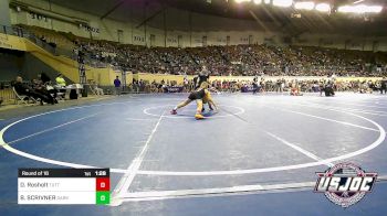 110 lbs Round Of 16 - Drake Rosholt, Tuttle Elite Wrestling Club vs BUCK SCRIVNER, Darko Valley Wolfpak