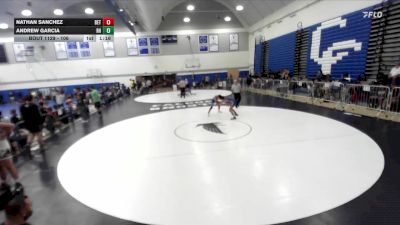 106 lbs Champ. Round 1 - Nathan Sanchez, Lion Of Judah Wrestling Academ vs Andrew Garcia, Rough House