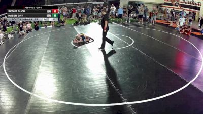 44-44.4 lbs Champ. Round 1 - Scout Buck, Idaho vs Kasen Day, Utah