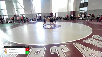 133 lbs Round Of 32 - Dyson Dunham, Virginia Military Institute vs Garhett Dickenson, West Virginia