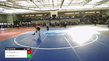 120 lbs Consi Of 16 #2 - Gavin Plourde, Rham vs Andy Martinez-Soliz, New London