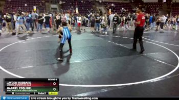 104-108 lbs Round 1 - Gabriel Esquibel, Wrecking Crew Wrestling Club vs Jayden Hubbard, Widefield Wrestling Club