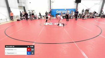 60 kg Quarterfinal - Peyton Hatcher, Team VAWA vs Eric Swanson, Seagull Wrestling Club