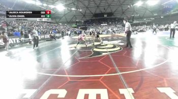 Girls 3A 125 lbs Semifinal - Olivia Engel, Kelso (Girls) vs Jalisca Holmgren, Cheney (Girls)