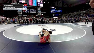 106 lbs Champ. Rd Of 128 - Nolan DeShon, OH vs Anthony Curlo, NJ