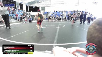 72 lbs Round 2 (4 Team) - Oakley Reed, SEK Elite vs Graham Sandoval, Victory Wrestling