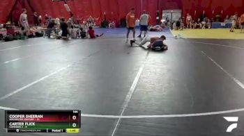 144 lbs Round 2 (4 Team) - Cooper Sheeran, Rochester Century vs Carter Flick, Cameron 2