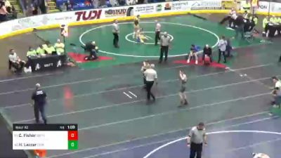 103 lbs Round Of 64 - Colton Fisher, Bethel Park vs Hoyt Lazzar, Commodore Perry