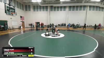 80 lbs Champ. Round 1 - Track Flint, Wyoming vs Cade Myers, Green River Grapplers Wrestling