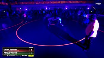 132 lbs Semifinal - Atreus Wilson, American Fork Cavemen vs Caleb Jackson, Champions Wrestling Club
