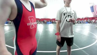132 lbs Round 3 (6 Team) - Nathan Pronk, Albany Huskies vs Braiden Hale-Toomey, Reedsburg