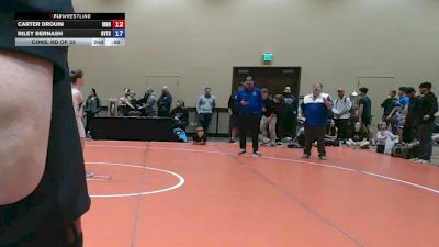 100 lbs Champ. Round 2 - Ben Kinney, Tiger Wrestling Club vs Dennis Hall, Christian Brothers Academy