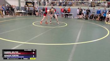 150 lbs Quarterfinal - Bohdan Porter, Avalanche Wrestling Association vs Gabriel Reuter, Interior Grappling Academy