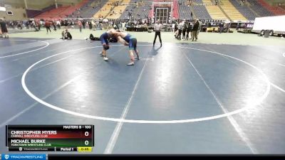 100 lbs Round 3 - Michael Burke, Yorktown Wrestling Club vs Christopher Myers, Carroll Wrestling Club