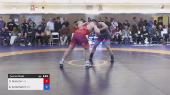 86 kg Quarterfinal - Owen Douglas Webster, USA vs Avtandil Kentchadze, GEO