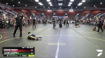 46 lbs 1st Place Match - Gatsby Campbell, U.P. Elite Wrestling vs Kamari Randall, Wildcat WC - Lakeview