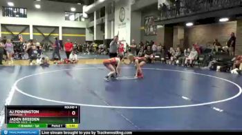 112 lbs Round 4 (6 Team) - Aj Pennington, Wisconsin vs Jaden Breeden, Missouri Gold