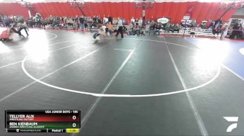 195 lbs Quarterfinal - Tellyer Alix, Wrestling Factory vs Ben Kienbaum, Askren Wrestling Academy