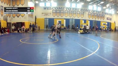 138 Blue Cons. Round 1 - Gradin Lichty, Fletcher Senior vs Julian Morris, Wellington Community Hs