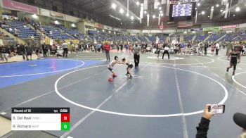 54 lbs Round Of 16 - Sier Del Real, Pomona Elite vs Rowan Richard, Matpac WC