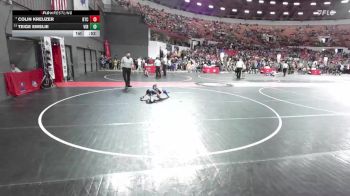 45 lbs Cons. Semi - Colin Kreuzer, B.A.M Training Center vs Teige Emslie, Viroqua