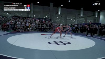 79 kg Champ. Rd Of 64 - Christian Pebley, Colorado Mesa Wrestling Club vs Donavan Smith, Long Island RTC - LIRTC