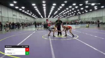 127 lbs Prelims - Alexis Ross, Sebolt Wrestling Academy vs Jacey Chung, Team Honey Badgers