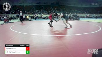 6A-190 lbs Quarterfinal - Ryan Martindale, YUKON vs Wura Yinusa, UNION