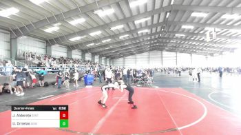 70 lbs Quarterfinal - Jax Alderete, Sentinels Wr Ac vs Uriah Julio Ornelas, Desert Dogs WC