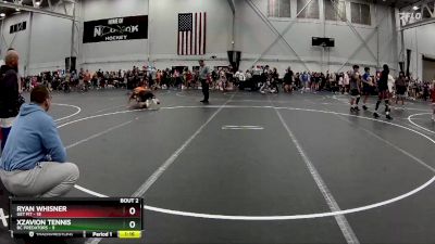 132 lbs Semis (4 Team) - Ryan Whisner, Get Fit vs Xzavion Tennis, BC Predators