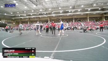 225 lbs Round 1 - Jesse Hixon, Gray County vs Harrison Jones, Salina