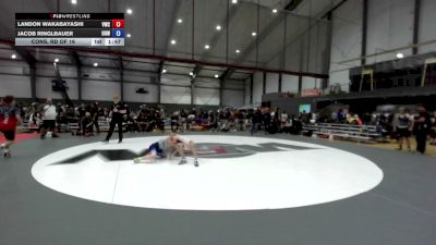 113 lbs Cons. Rd Of 16 - Landon Wakabayashi, Vacaville Wrestling Club vs Jacob Ringlbauer, UP OUTLAW WC