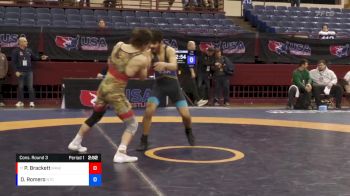 67 lbs Cons. Round 3 - Patrick Brackett, Mile High Wrestling Club vs Diego Romero, NMU-National Training Center