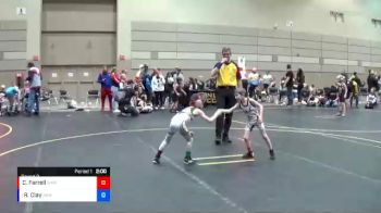 43 lbs Round 2 - Ryder Clay, Anchor Bay Wc vs Camdon Farrell, West Michigan Pursuit